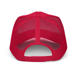 Red Sunset Foam Trucker Hat