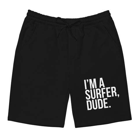 Surfer Dude Men's Fleece Shorts